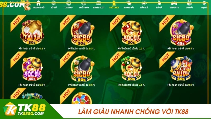 Dưới đây là tổng quan về các trang web chơi game uy tín được xếp hạng Ok22 - Ok22