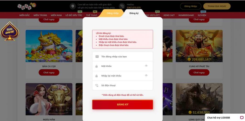 Dịch vụ khách hàng Vip88 - Vip88
