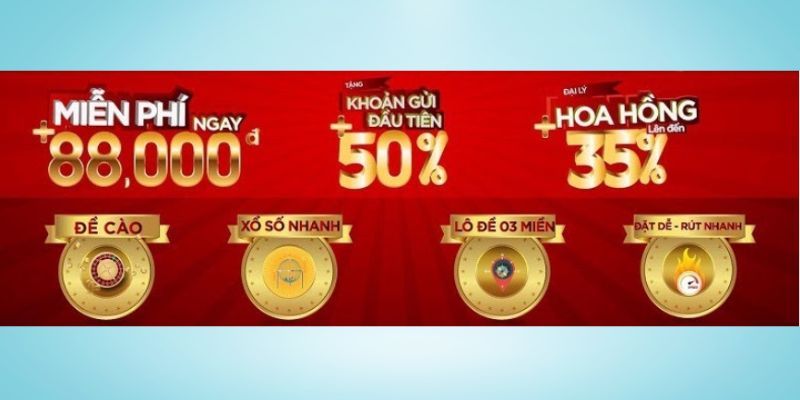 23Vip LOT Online bao gồm tất cả các khu cắm trại - 23Vip